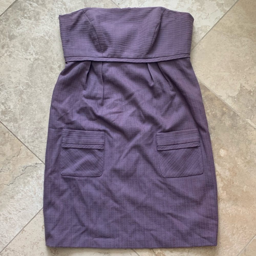 Milly strapless dress